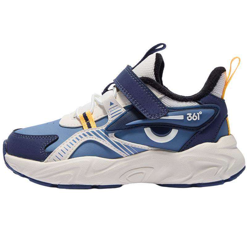 361童鞋男童棉鞋2025冬季新款革面加绒保暖小童鞋子软底运动鞋子