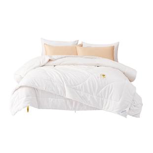 水星家纺儿童A类二合一被抗菌大豆被子母被保暖磨毛被子被芯床品