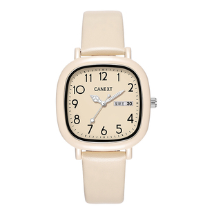 手表女款初中学生初高中女生只看时间考试专用指针儿童女孩石英表