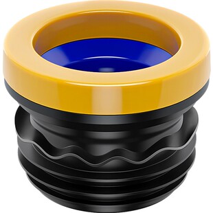 新型马桶法兰密封圈波纹防臭加厚垫圈加长通用坐便器底部配件大全