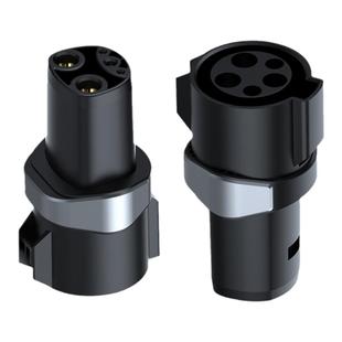 香港电动车港车北上国标GBT充电桩转充type2欧标车充电枪转接头