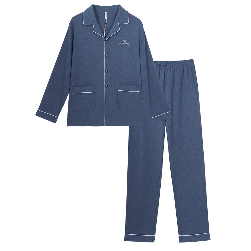 新一系男士纯棉家居服套装