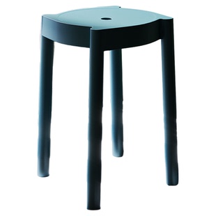 开箱即用稳固可叠放凳客厅免安装塑料椅结实堆叠家用加厚强固凳子