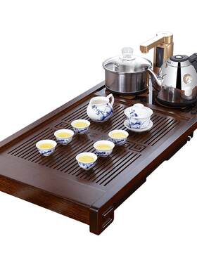 金灶全自动实木茶盘套装