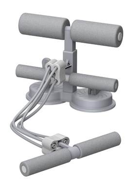 Keep仰卧起坐辅助器家用室内吸盘式卷腹拉力器多功能运动健身器材