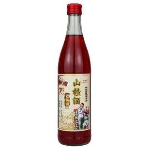 香格特老山楂酒500ml东北特产5度童年的回忆果酒餐饮酒吧饭店商用