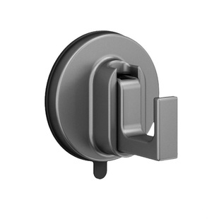 吸盘免打孔真空强力挂钩卫生间淋浴房玻璃门后粘钩浴室毛巾挂勾子