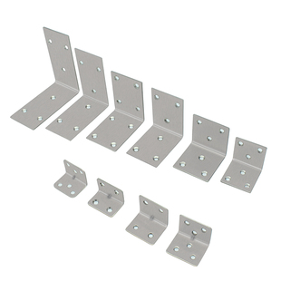 加宽加大角码90度直角不锈钢角铁托架固定角托家具加固连接件方形