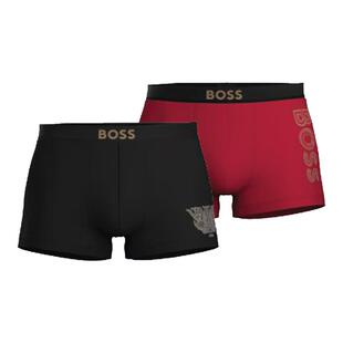 【95%棉】【BOSS博斯 X 封神联名系列】男士两条装平角内裤