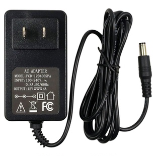 原装12V4A电源适配器监控液晶显示器奶茶广告牌灯箱路由器LED灯
