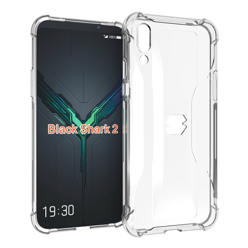 适用于小米黑鲨1手机套Black shark 2防摔黑鲨helo全包气囊保护套