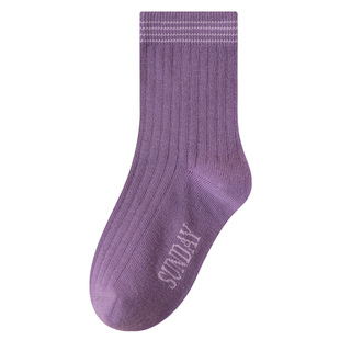 女童袜子青少年秋冬新款纯棉防臭吸汗12岁女孩初高中生中筒运动袜