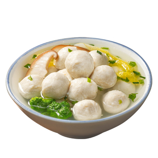 手打鱼丸潮汕丸子马鲛鱼丸鱼蛋鱼圆火锅关东煮半成品食材250g*2包