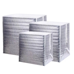 立体铝箔超大保温袋加厚一次性蛋糕水果海鲜外卖快递打包防冻隔热