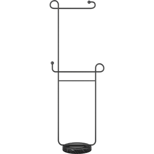 顾得北欧网红卧室挂衣架落地立式挂衣杆家用室内简易衣帽架铁艺