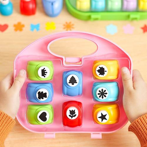 儿童手工压花器套装diy器包美工幼儿园打区印花号器材料大省力花