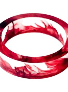 伤口戒指炫彩血液指环
