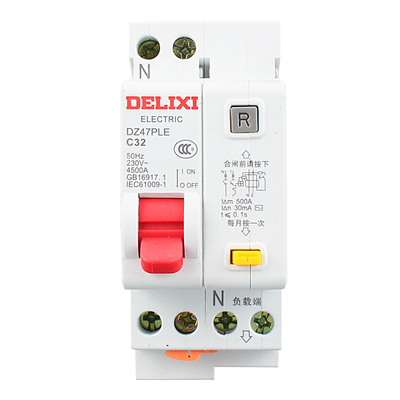 德力西dz47ple双进带1p空气开关