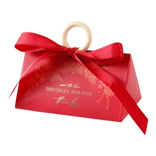 结婚喜糖盒ins风创意欧式婚礼伴娘伴手礼糖盒 喜糖袋喜糖盒子空女