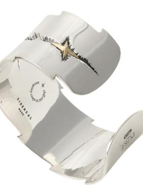 siderealmade中性镶嵌金手镯