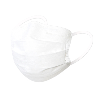 口罩一次性成人口耳罩白粉色女夏季薄款舒适防护独立包装透气不勒