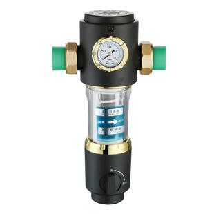 大流量8吨自来水前置净水过滤器自动反冲洗家用全屋中央滤水全铜