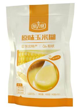 倍力优原味玉米糊无添加冲饮即食