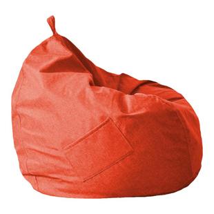 懒人沙发套单人棉麻绒感豆袋外套拆洗内胆儿童榻榻米全包水滴布套