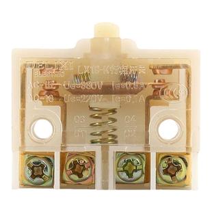 德力西LX19K脚踏开关芯子一体锡磷青铜片银合金大触点行程开关