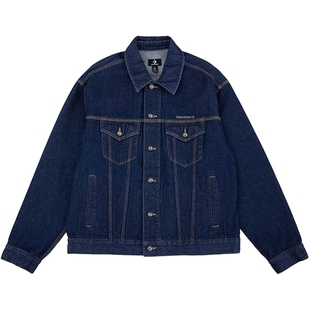 滔搏converse匡威男子经典工装风叠穿牛仔外套UCJ124-UHD