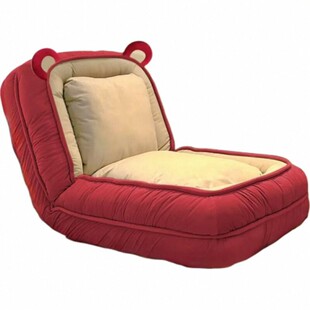 人类狗窝可躺可睡卧室折叠沙发床阳台单人榻榻米休闲躺椅懒人沙发