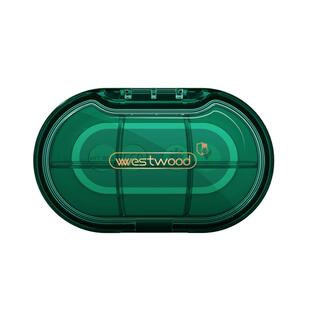 抗菌药盒分装便携式随身迷你一周七天一日三餐装药片药物收纳盒子