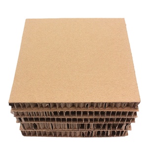 工厂直营特硬蜂窝纸板复合板高强度纸箱卡板厚纸制展板纸垫蜂巢板
