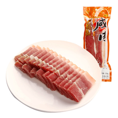 杏花楼老上海特产咸肉腌笃鲜特色腊味年货盐水咸猪肉自制干货