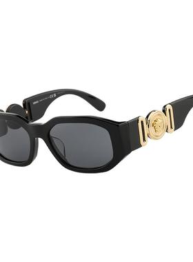 Versace范思哲墨镜美杜莎Biggie窄框赵露思同款太阳镜女 OVE4361F