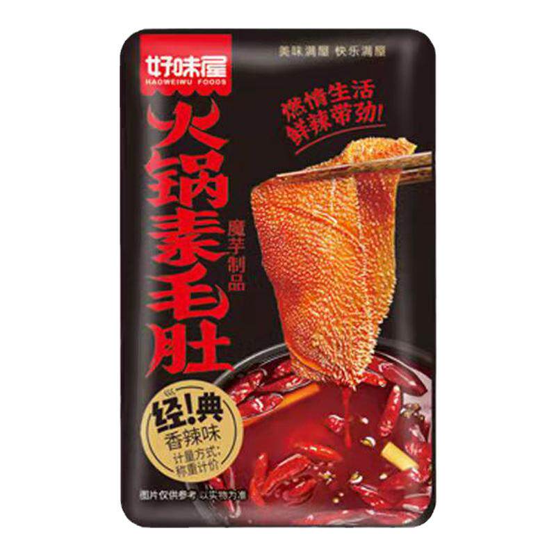 好味屋火锅素毛肚魔芋爽即食零食