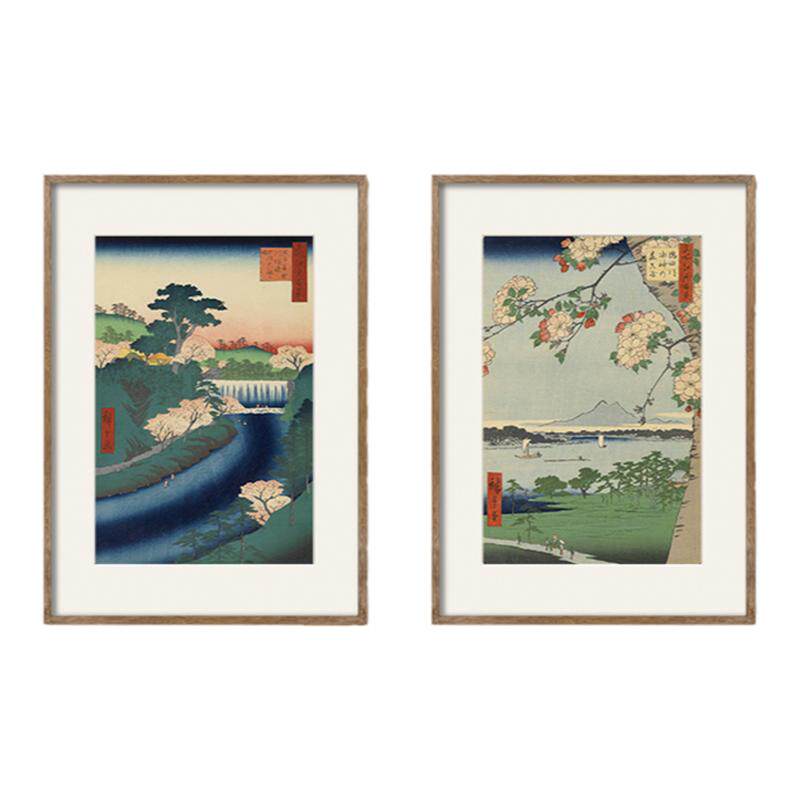 歌川广重江户百景名画客厅挂画