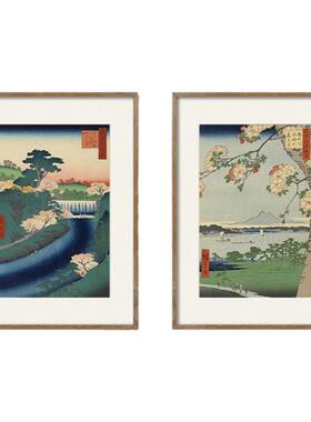 艺术家的礼物日系浮世绘客厅挂画