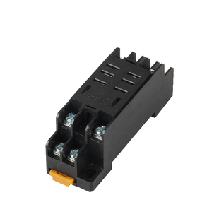 PTF08A中间继电器底座LY2NJ HH62P JQX-13F插座8脚10A插脚底座子