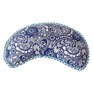 月牙形枕头套颈椎枕荞麦壳小米壳枕头单人纯棉老粗布助睡眠护颈枕