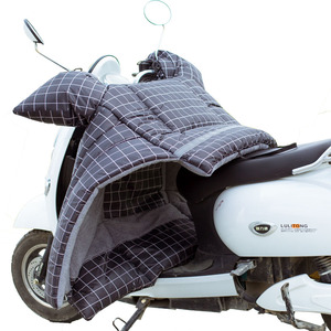 电动摩托车挡风被冬季加绒加厚保暖防水电瓶自行车电车防风罩秋冬