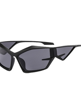 防晒立体走秀穿搭方形运动墨镜