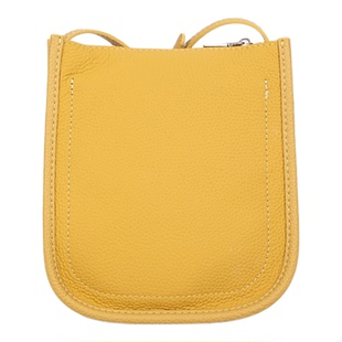 BAGCO头层牛皮革通勤轻便马卡龙色系斜挎手机包便携小包1