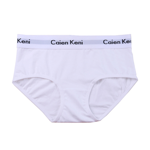 3条装运动内裤女纯棉中腰欧美收腹中性大码三角内裤νckν