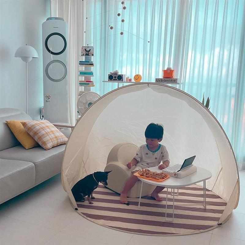 帐篷一键开合野餐户外折叠便携式简易速开露营海边沙滩单人小帐篷