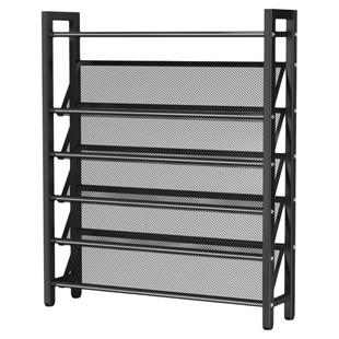 鞋架子家用门口多层小窄入户收纳置物架室内好看小型斜放简易鞋柜