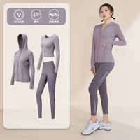 Сиреневый лонгслив, куртка, комплект, 3 предмета