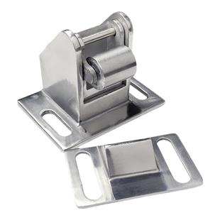 冷库平移门专用不锈钢碰锁开启门碰头保温门合页连接件推拉门配件