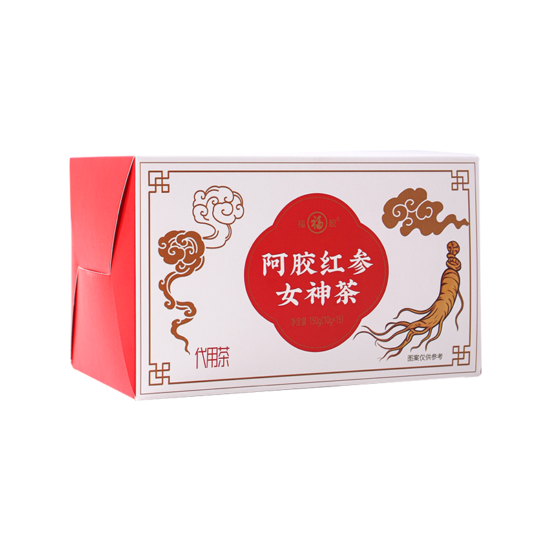 福牌阿胶阿胶红参女神茶