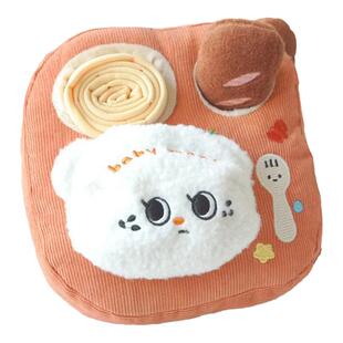 韩国ins狗狗玩具嗅闻垫宠物益智闻嗅垫藏食玩具猫咪发声玩具bb叫